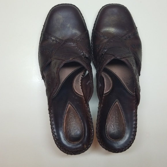 Clarks Artisan wedge clogs - Picture 3 of 8